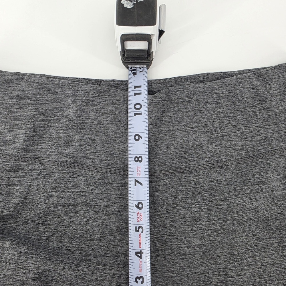 Athleta Ultimate Stash Pocket Capri Leggings Gray Heathered XL Workout Yoga 2 - Picture 7 of 8